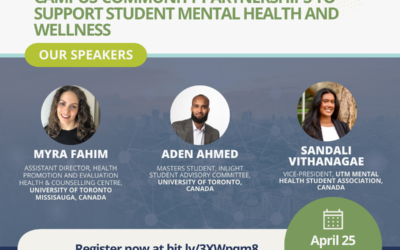 Global Speaker Series: Exploring Strategies & Practices for Campus-Community Partnerships to Support Student Mental Health and Wellness